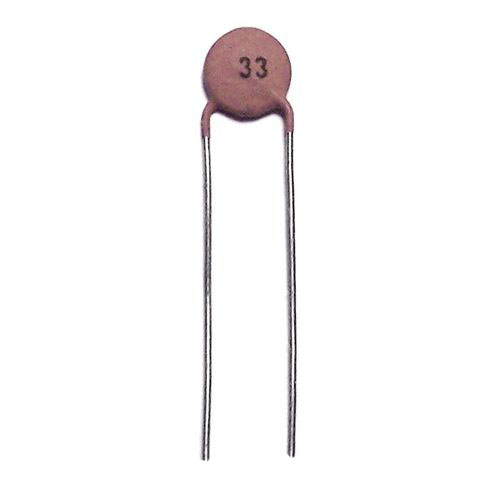 33pF 1KV 10% Ceramic Disc Capacitor 20/Pkg